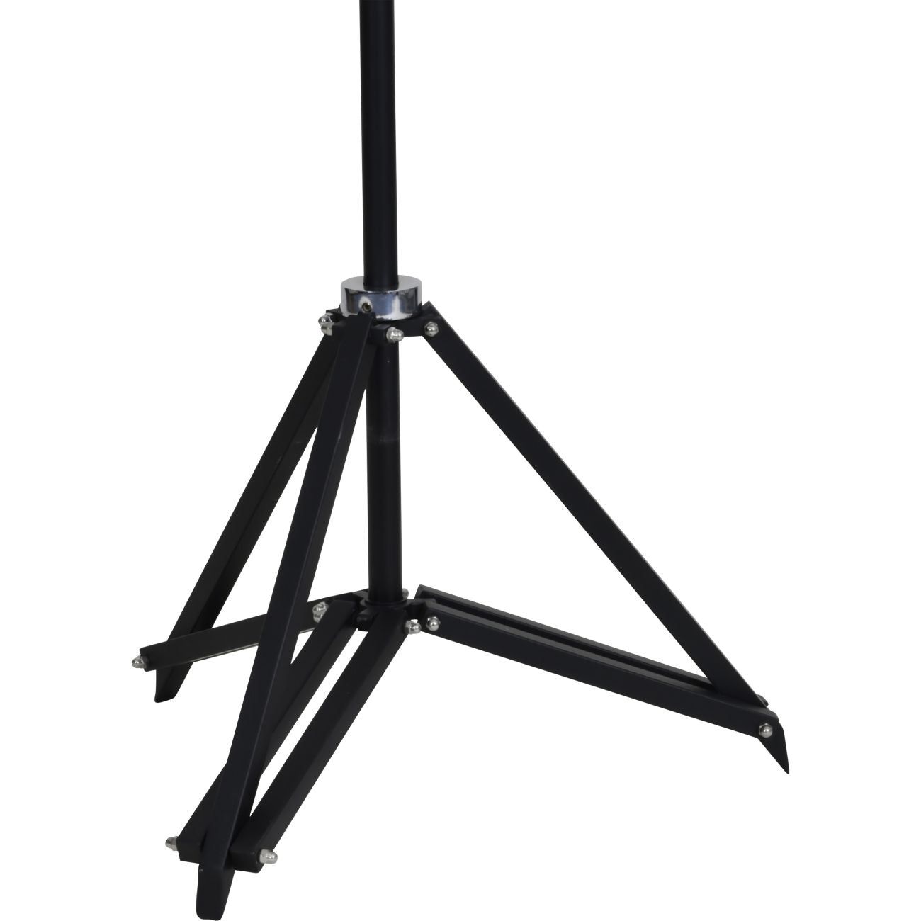 Clarky Spotlight Floor Lamp on Black Tripod Base
