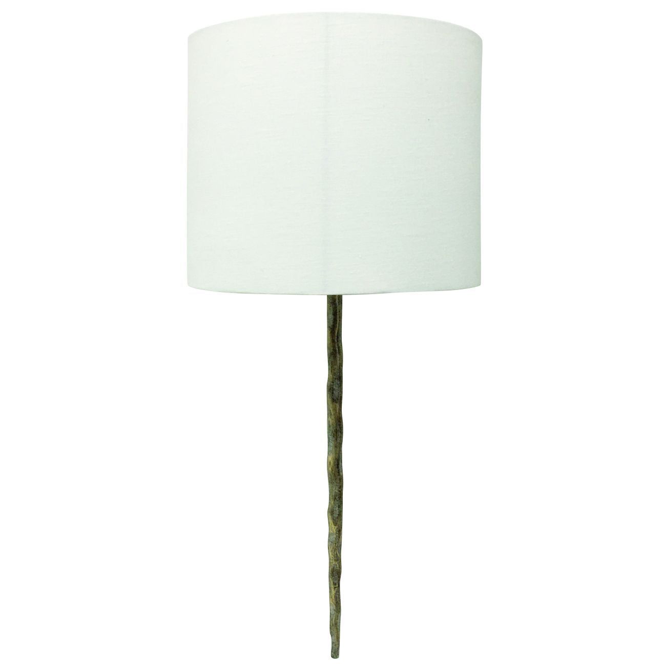 Patterdale Wall Light with Shade - Aged Gold Finish