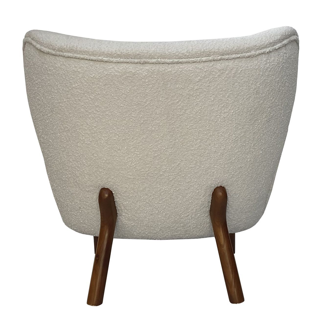 Lewis Wingback Occasional Chair - Cream Boucle Finish