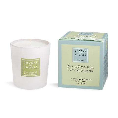 Brooke & Shoals Scented Candle - Sweet Grapefruit & Lime Pomelo