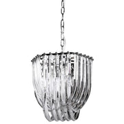 Edgar Art Deco Crystal Pendant Light
