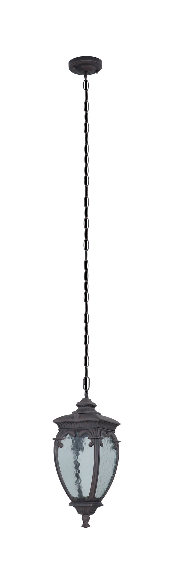 Fleur 1lt Pendant - Gold / Antique Bronze