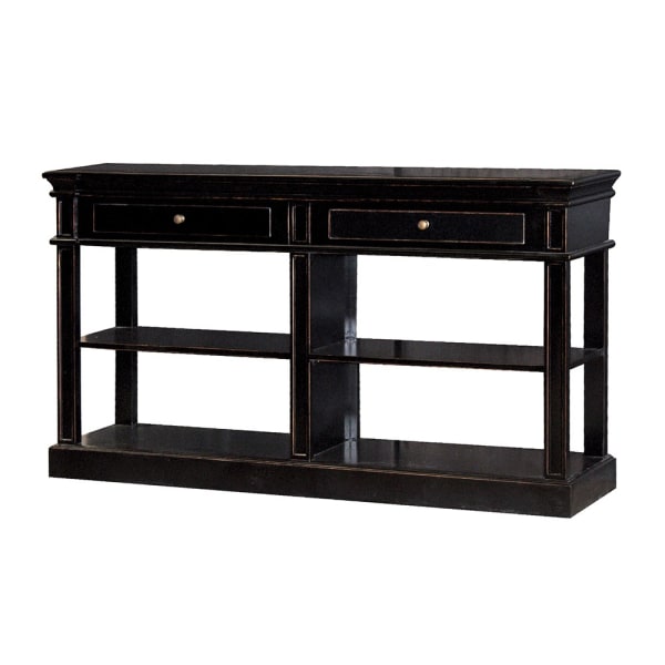 Wesley Black Shelf Buffet