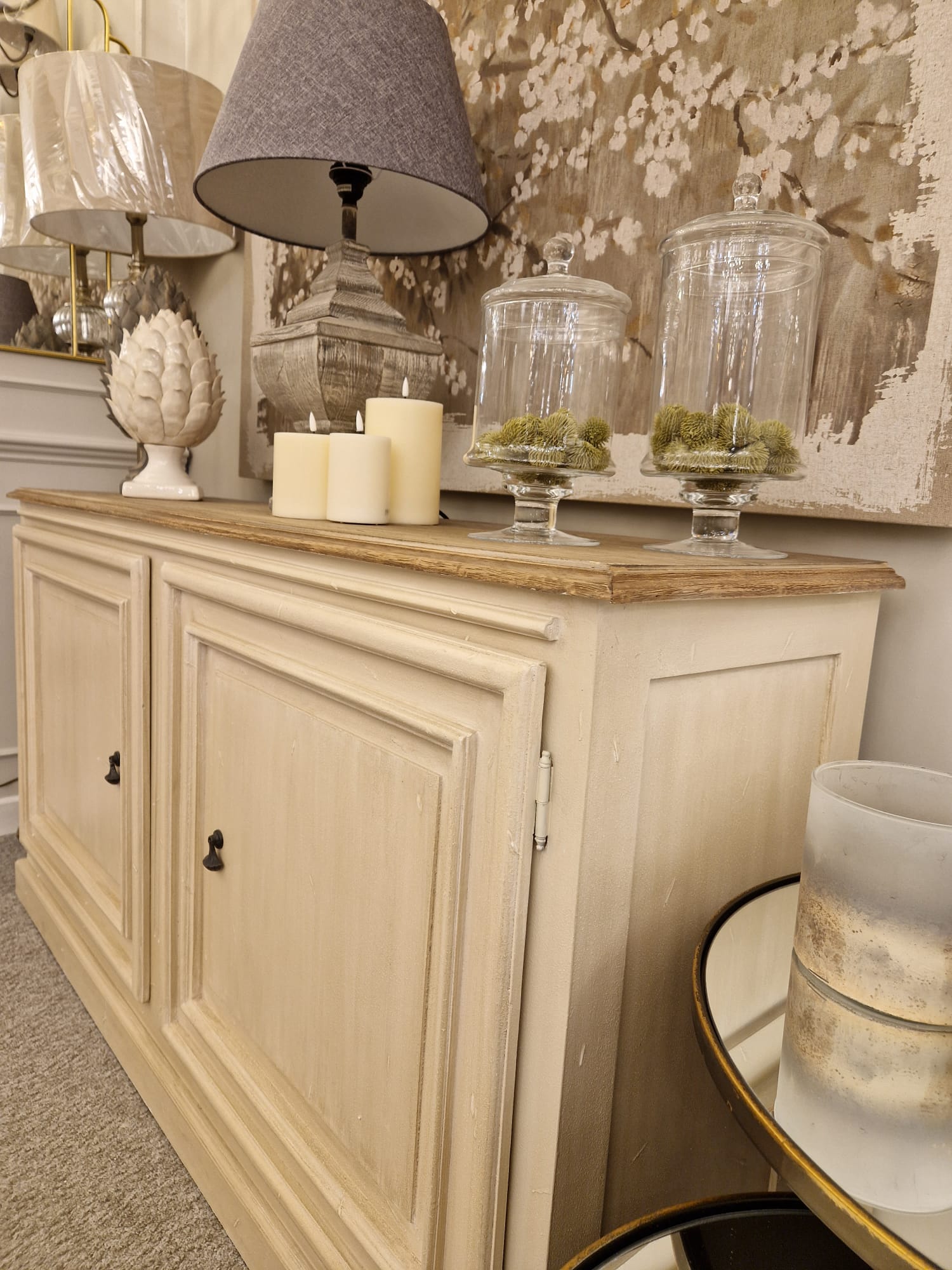 Olive Green Echinops Balls - Bag of 24