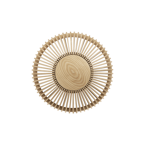 Clava Up Wood Wall Lamp