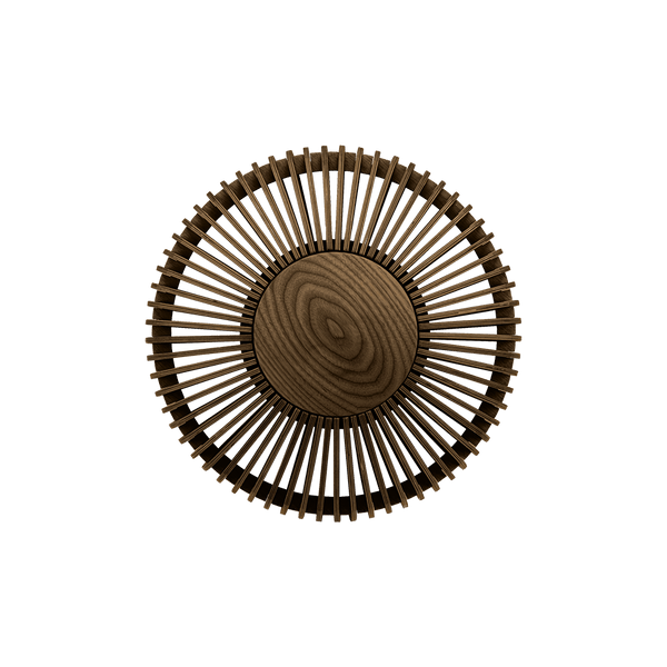 Clava Up Wood Wall Lamp