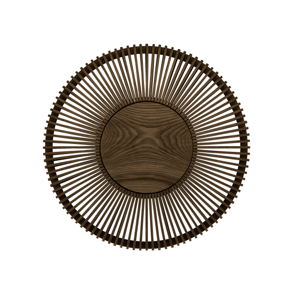 Clava Up Wood Wall Lamp