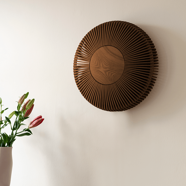 Clava Up Wood Wall Lamp