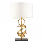 Bella Table Lamp Gold Leaf Finish