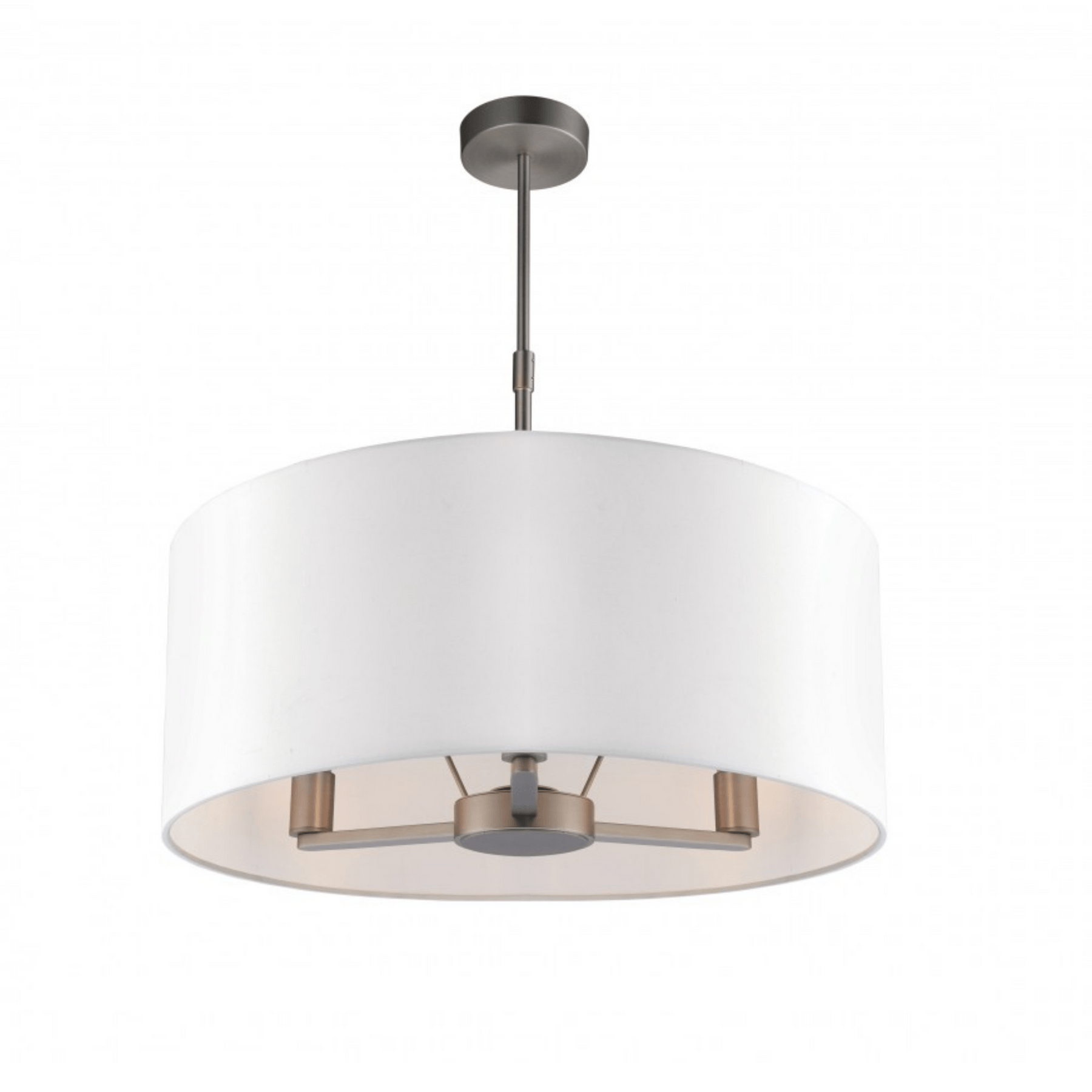Alistair 3 Pendant Matt Nickel - Cusack Lighting