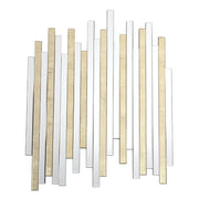 Dar Pimento Decorative Mirror Gold Foil Detail - Cusack Lighting