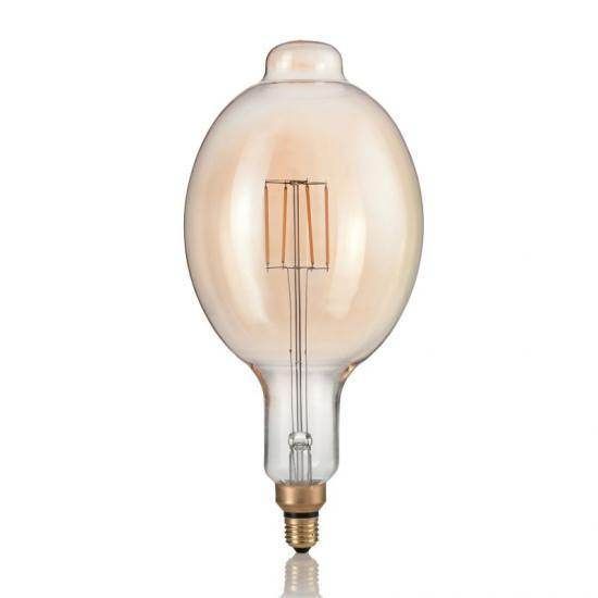 E27 Large Decorative Amber Bulb - Cusack Lighting