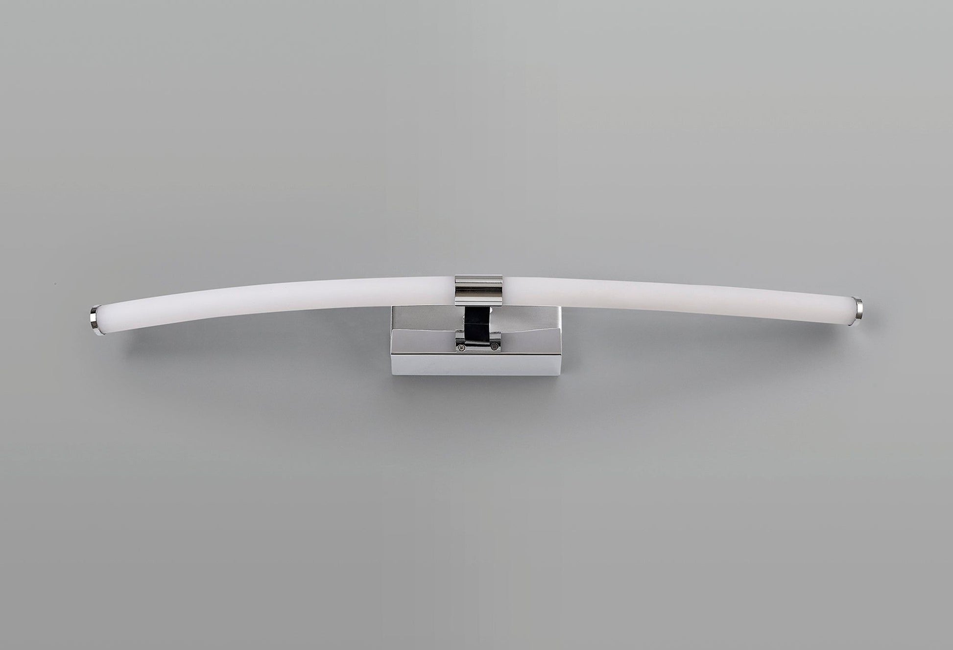 Edge Wall Lamp Large, 2 x 6W LED, 3000K, 840lm, IP44, Polished Chrome, 3yrs Warranty