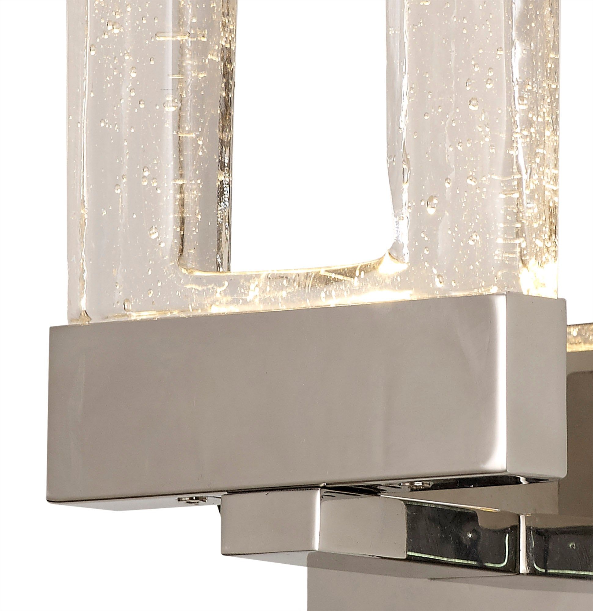 Fior Wall Lamp, 1 x 4.5W LED, 3000K, 137lm, Polished Chrome, 3yrs Warranty