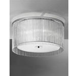 Clio 4Lt Flush Ceiling Light