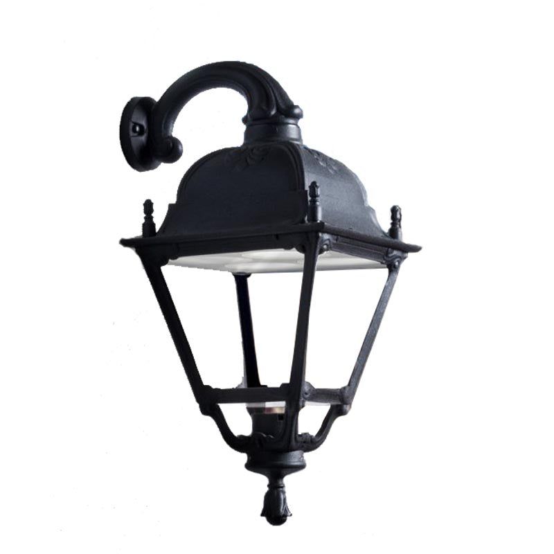 FUMAGALLI Ofir /Simon Black Clear  E27 Wall Light Garden Lights - Cusack Lighting