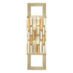 Gemma 2 Light Wall Light – Silver Leaf - Cusack Lighting