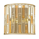 Gemma 2 Light Wall Light – Silver Leaf - Cusack Lighting