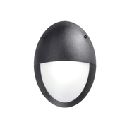 Maddi Vertical Black Eyelid Opal E27 - Cusack Lighting