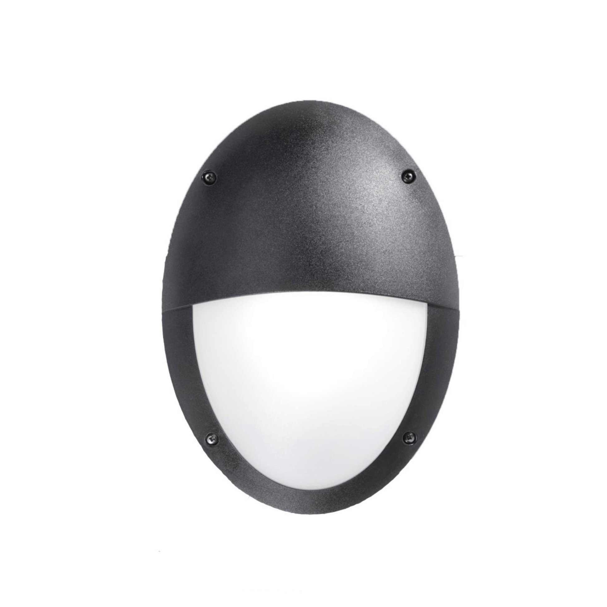 Maddi Vertical Black Eyelid Opal E27 - Cusack Lighting