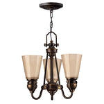 Mayflower 3Lt Centre Ceiling Light - Olde Bronze Finish