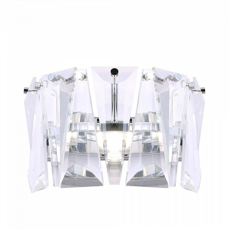 MAYTONI | 1lt Wall Lamp Puntes | Chrome/Glass - Cusack Lighting