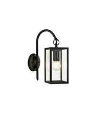 Privins Downward Wall Lamp, 1 x E27, IP54, Graphite Black, 2yrs Warranty