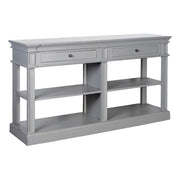Wesley Grey Shelf Buffet