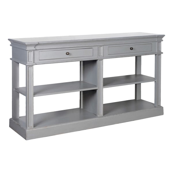 Wesley Grey Shelf Buffet
