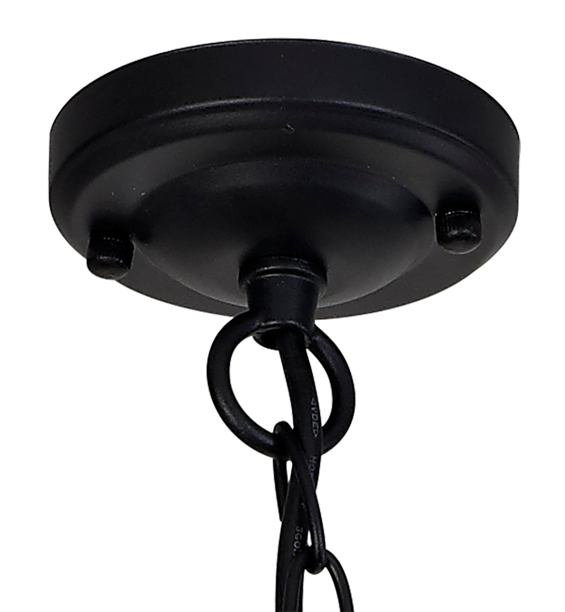 Beait Pendant, 1 x E27, Wood Effect & Black/Clear Glass, IP54, 2yrs Warranty