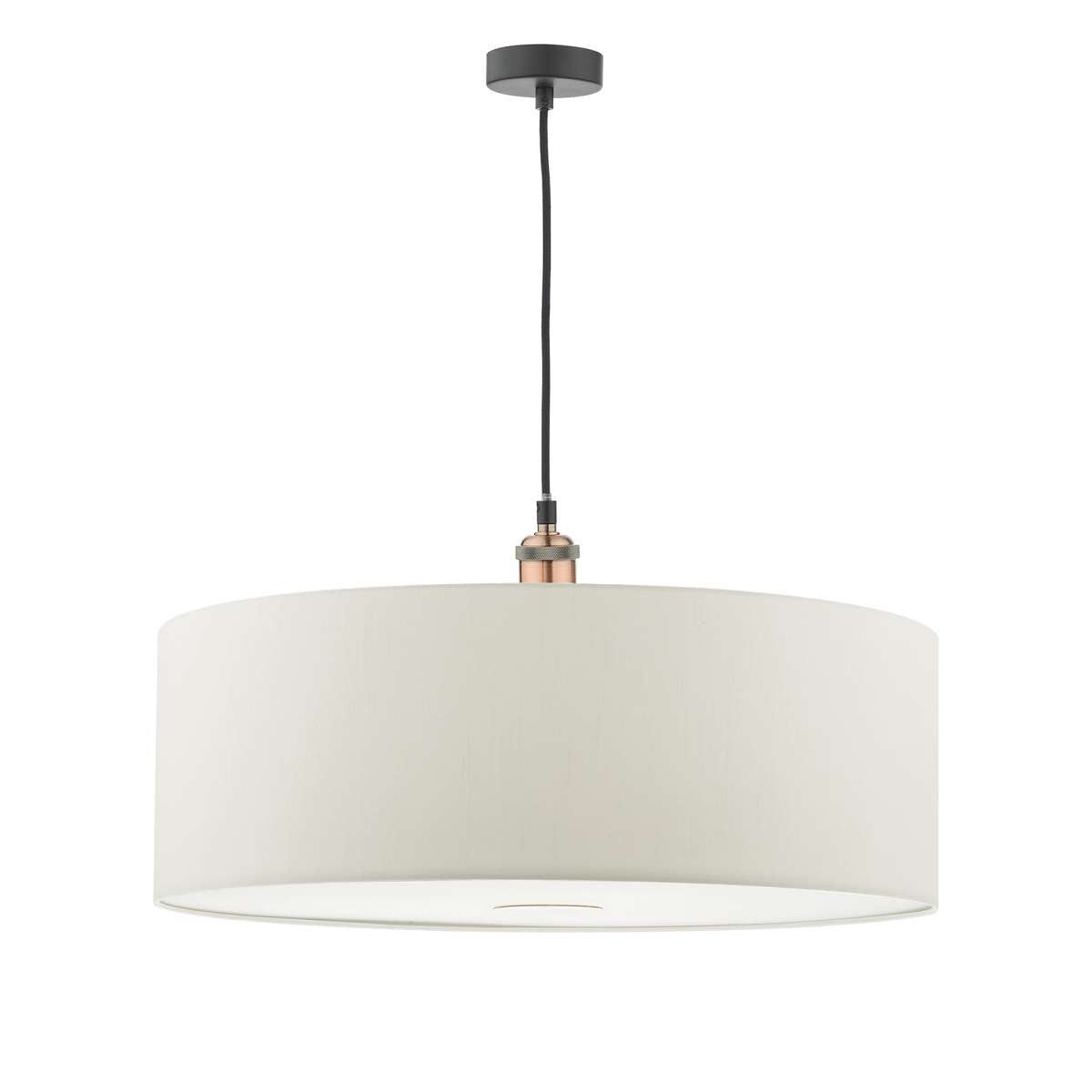 Ronda Easy Small Fit Shade And Diffuser Only Medium -  Porcelain White Finish