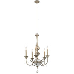 Rosalie 5L Centre Ceiling Light - Sterling Gold Finish