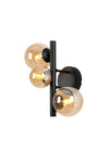 Austin Wall Light, 2Lt x G9, Satin Gold, Satin Nickel, Satin Black -Finish