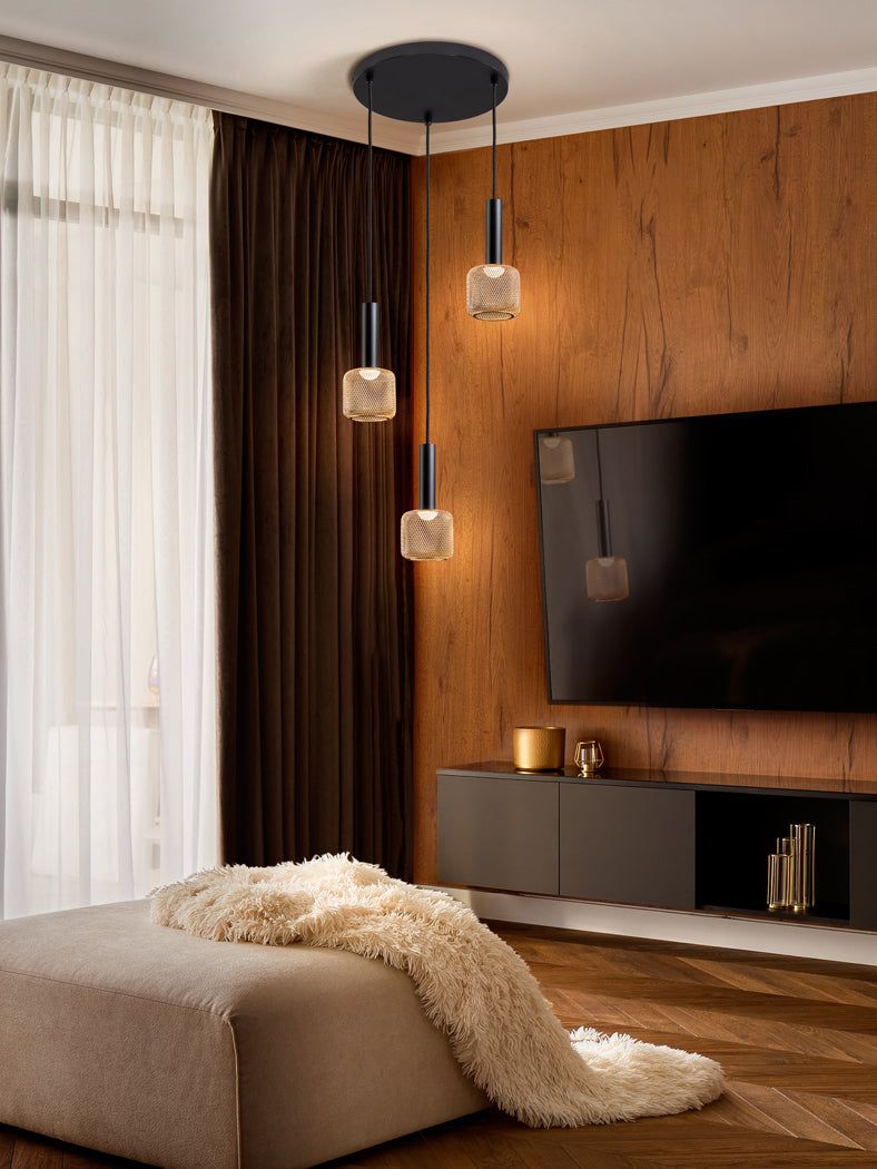 Sincro Cluster 3lt Matt Black/Gold-Finish