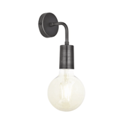 Sleek Edison Wall Light - Pewter - Cusack Lighting