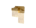Spades Wall Lamp, 2 x 4.5W LED, 3000K, Painted Brushed Gold, 3yrs Warranty