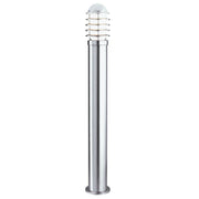 STAINLESS STEEL IP44 OUTDOOR BOLLARD LIGHT WITH POLYCARBONATE DIFFUSER (900) - Cusack Lighting