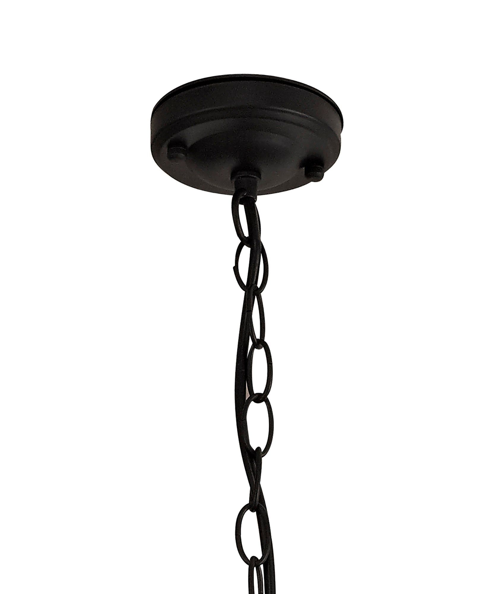 Ster Pendant, 1 x E27, Black & Gold/Clear Glass, IP54, 2yrs Warranty