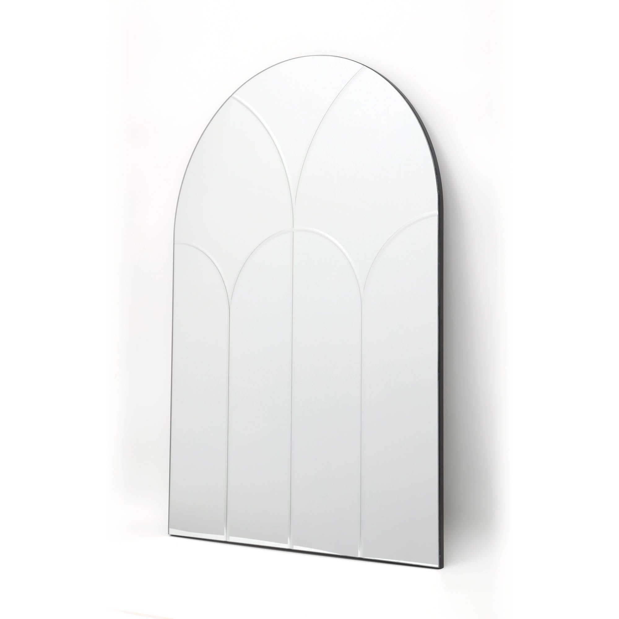 Sybil Bevelled Arched Mirror