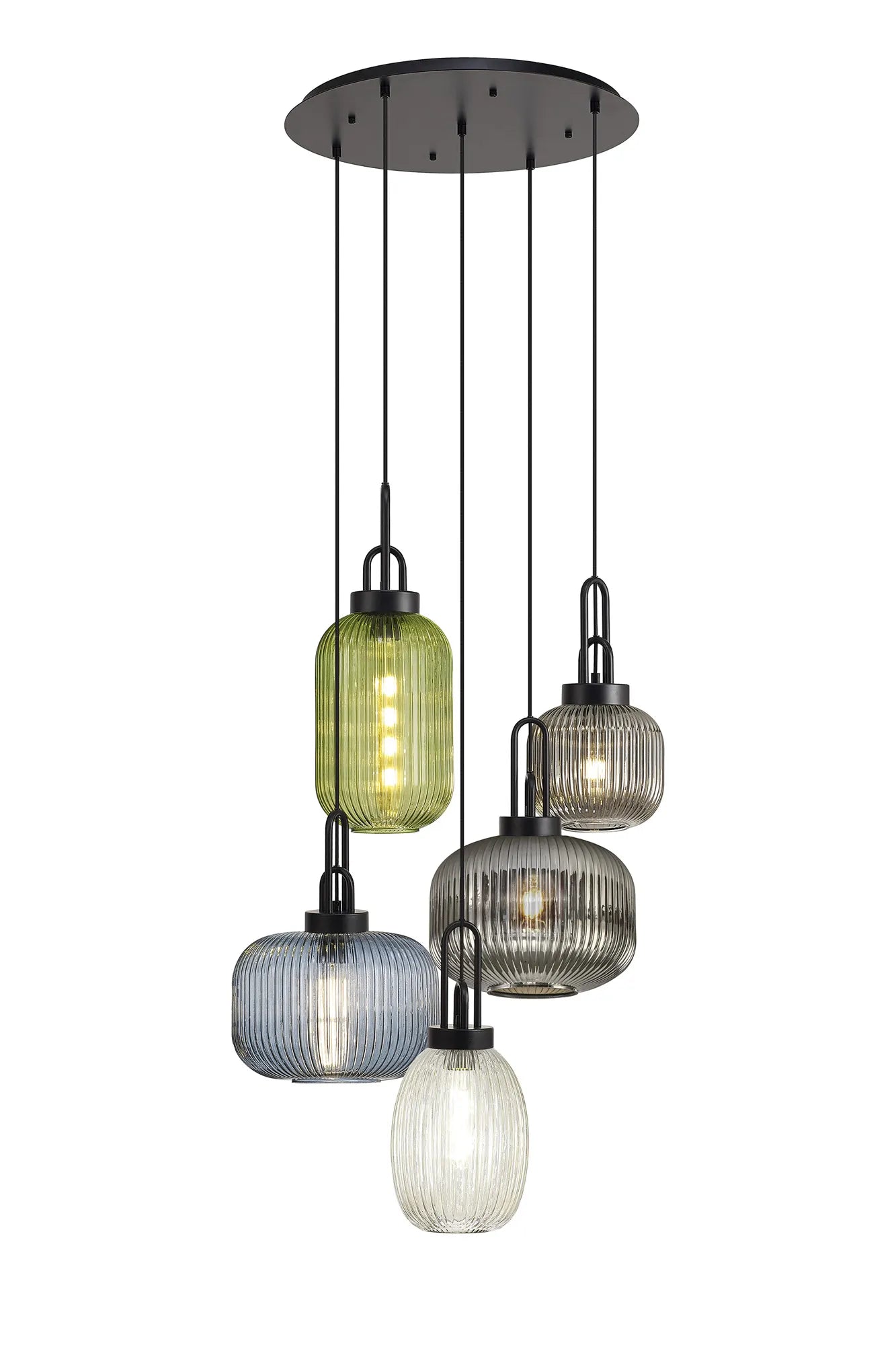 Cadiz 5 Light Cluster Pendant