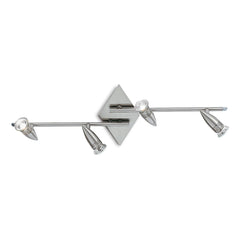 Alfa 4/6Lt Bar Spotlight IP20 - White/Nickel