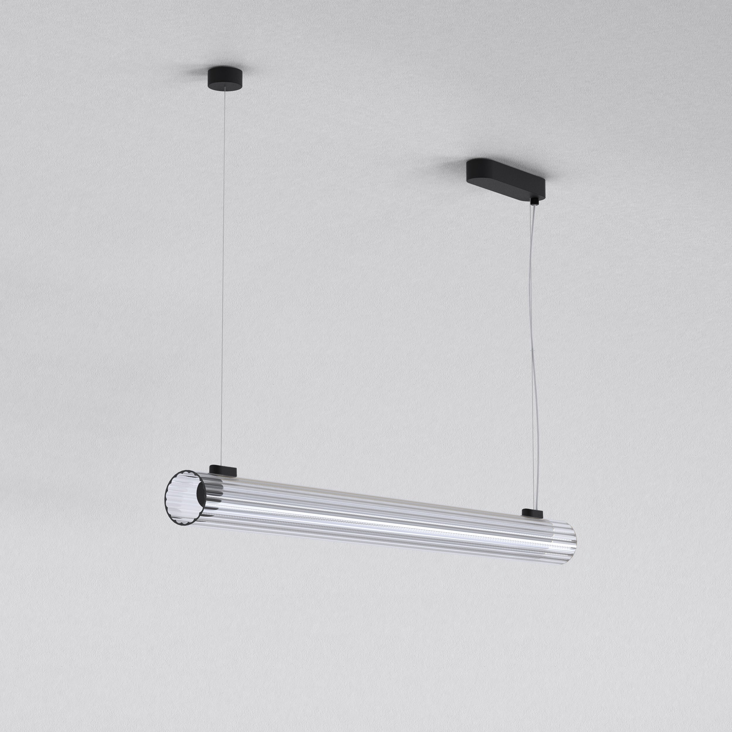 io Pendant 1000- Polished Chrome/ Black
