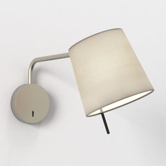 Mitsu Swing Arm Wall Light- Matt Nickel/Bronze