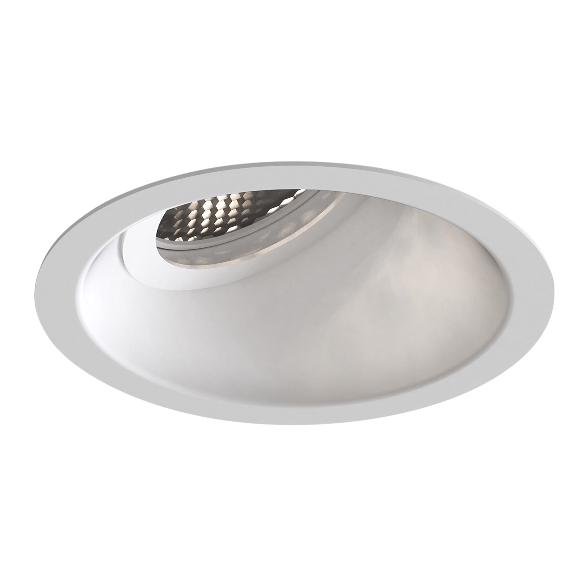 Minima Round/Square IP65 Bathroom Recessed Ceiling Light Various Types - Matt Black/Matt White Finish