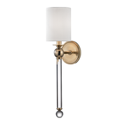 Gordon 1Lt Wall Sconce - Brass/Nickel