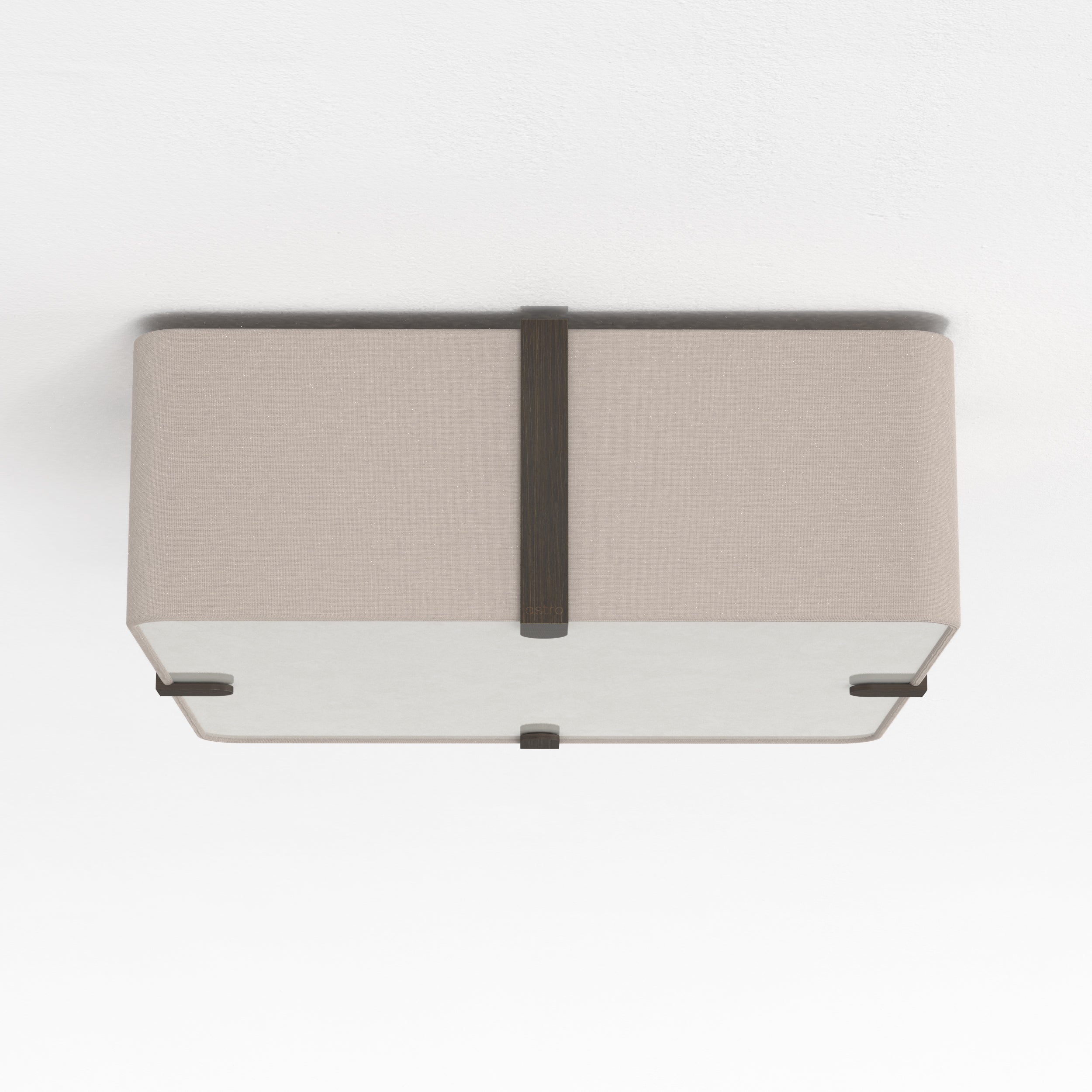 Elba Square 350/500 Shade- White/ Putty Finishes