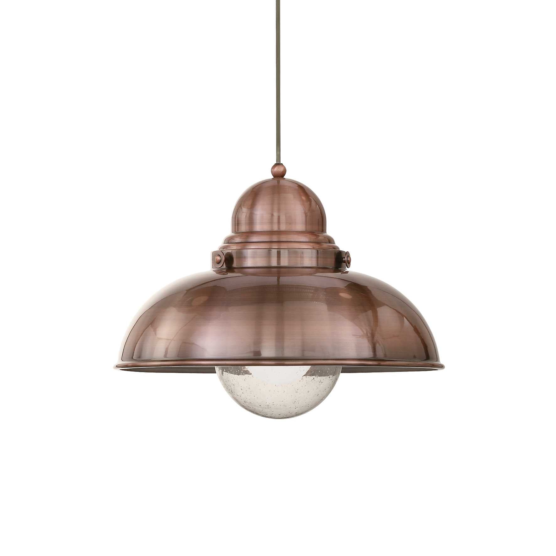 Sailor Pendant - Burnish/Copper Finish - Cusack Lighting