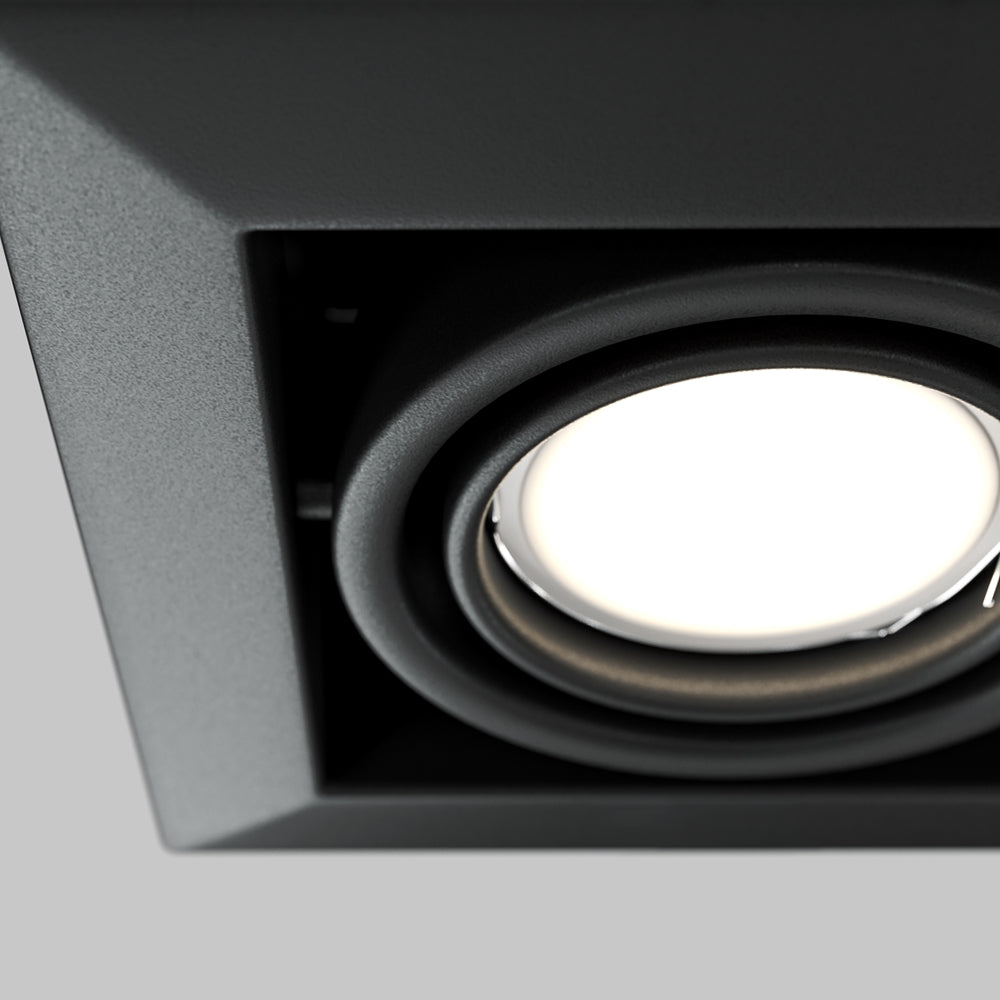 Metal Modern Recessed Light- Black/ White Finish