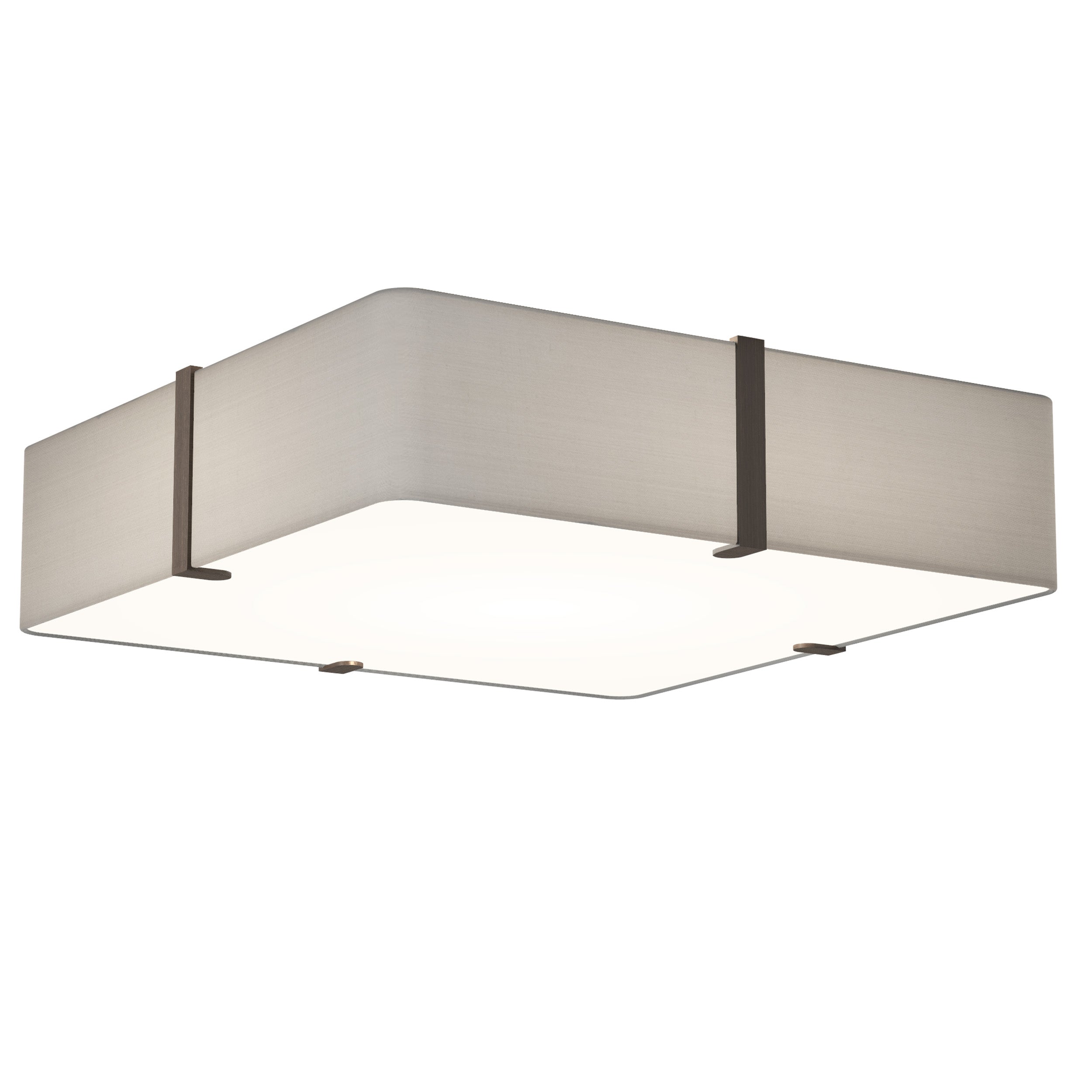 Elba Square 350/500 Shade- White/ Putty Finishes