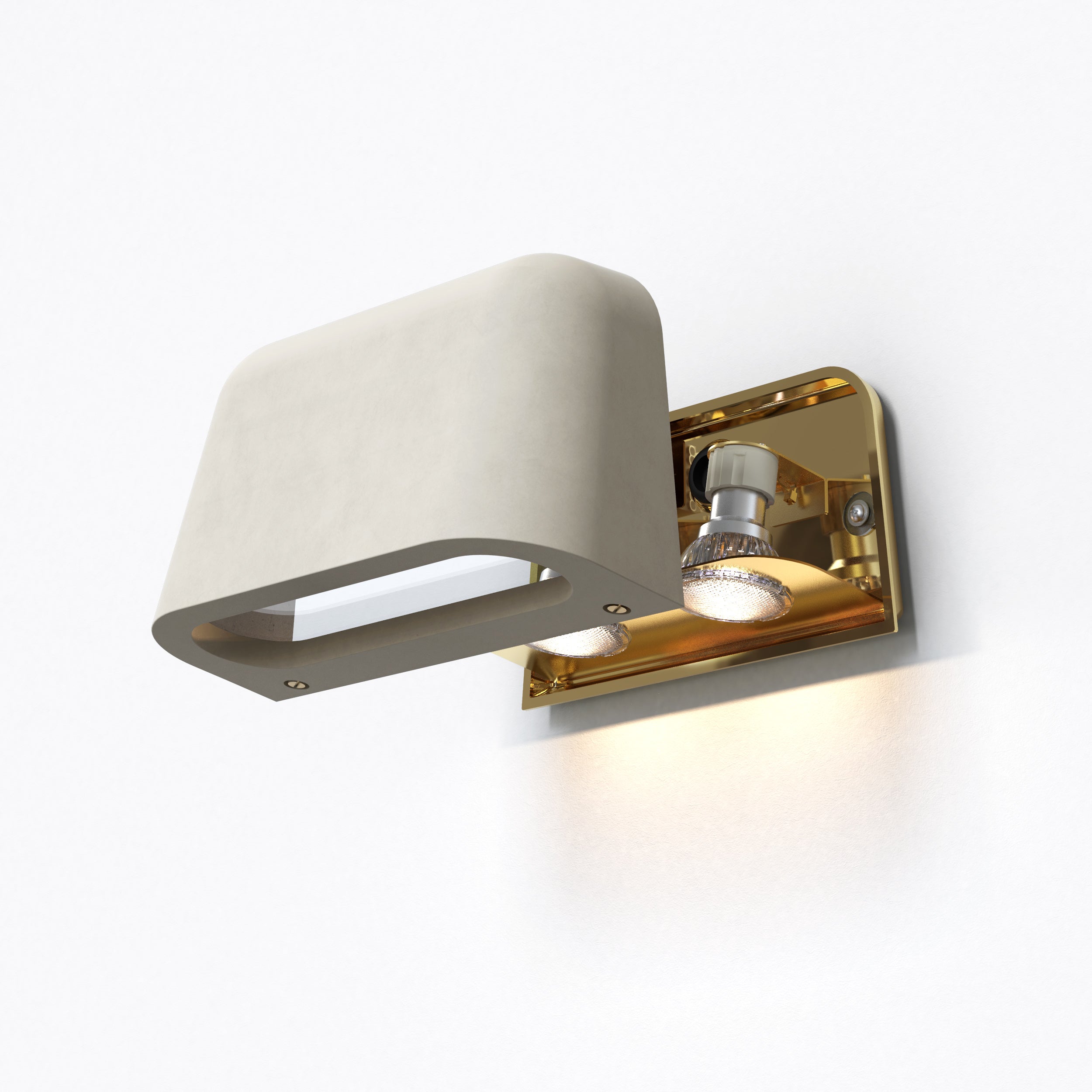 Mast Twin Wall Light